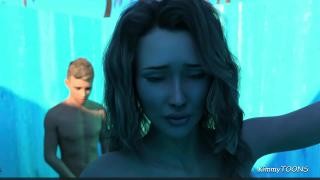 Муж трахнул старую мать своей жены